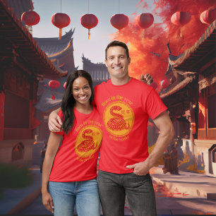 Geboren in het jaar van de Slang - Chinese Zodiac T-shirt