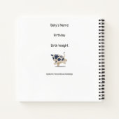 Geboren in het jaar van het eerste jaar van de Ox  Notitieboek (Achterkant)