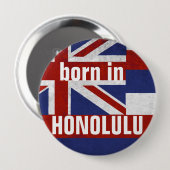 Geboren in Honolulu Button (Voorkant /achterkant)