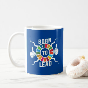 Geboren in leidende VN SDGs Global Goals Lead Lead Koffiemok