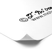 Geboren in Locksmith Poster (Hoek)