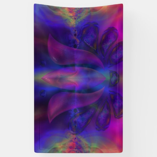 Geboren in Lotus Spandoek (Verticaal)