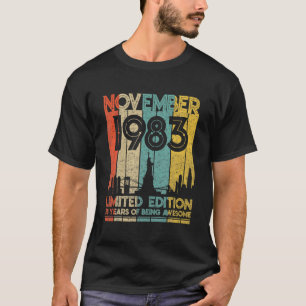 Geboren in november 1983, Birthday Limited Edition T-shirt