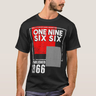 Geboren in of 1966 voor mannen en vrouwen t-shirt