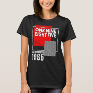 Geboren in of in 1985 voor mannen en vrouwen t-shirt