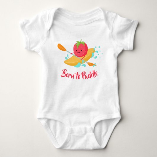 Geboren in Paddle Kayak Romper (Voorkant)