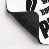 Geboren in Play Mousepad Muismat (Hoek)