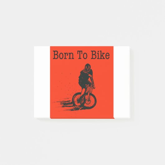 Geboren in Ride Post-it® Notes (Voorkant)