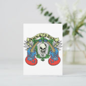 Geboren in Rock Briefkaart (Staand voorkant)