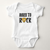 Geboren in Rock Cool Romper (Voorkant)