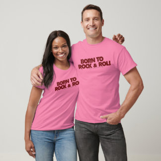 Geboren in Rock & Roll t-shirt