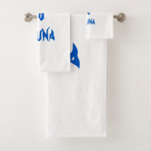 Geboren in Sauna Towel Set