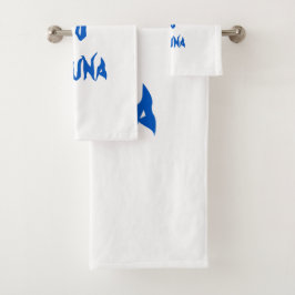 Geboren in Sauna Towel Set Bad Handdoek