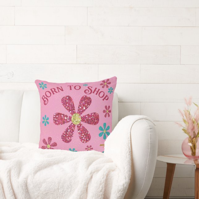 Geboren in Sierkussen op winkel (Bank)