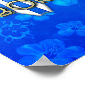 Geboren in Surf Poster (Hoek)