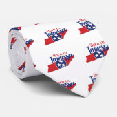 Geboren in Toennessee State Symbols Volunteer Stat Stropdas (Opgerold)