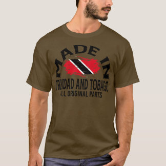 Geboren in Trinidad en Tobago T-shirt