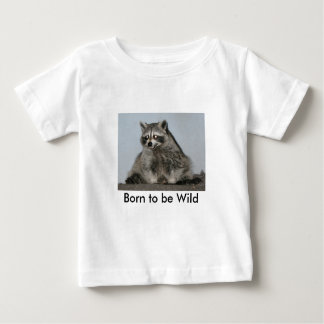 Geboren in Wild Raccoon Shirt