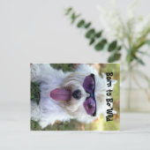 Geboren in Wilde Briefkaart (Staand voorkant)