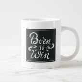 Geboren in Win Extra Grote Beker (Rechts)