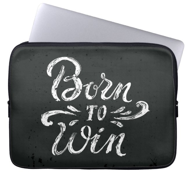 Geboren in Win Laptop Sleeve (Voorkant)