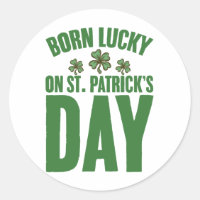 Geboren met geluk op St. Patrick's Day Ierse verja