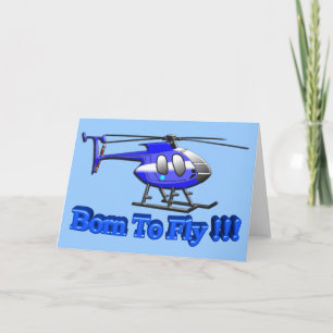 Geboren naar vliegen!!! Helicopter Kaart