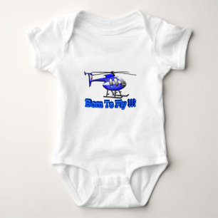 Geboren naar vliegen!!! Helikopter Romper