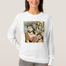 Geboren om boeks Shirt te lezen | Comic Book Retro