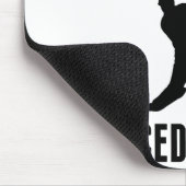 Geboren om cricket te spelen dat gedwongen wordt t muismat (Hoek)