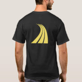 Geboren om een coureur te zijn t-shirt (Achterkant)