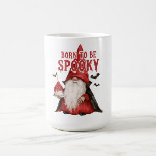 Geboren om een enge vampierkabouter Halloween te z Koffiemok