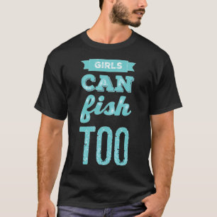 Geboren om een vislegende te zijn t-shirt