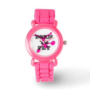 Geboren om Fly cheerleader Horloge