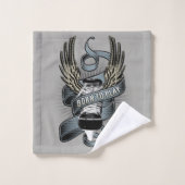 Geboren om Hockey II te spelen Bad Handdoek (Wasdoekje)