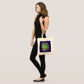Geboren om in een buitenaardse slaap te slapen tote bag (Voorkant (model))