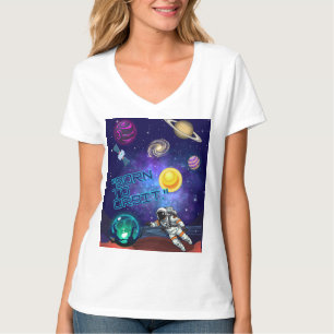 GEBOREN OM IN OMLOOP TE ZIJN T-SHIRT