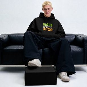 Geboren om Retro Racing te rijden Hoodie