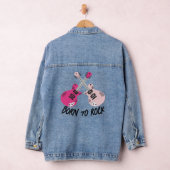 Geboren om Roze Gitaar Denim Jacket (Hangar)