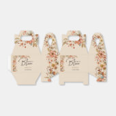 Geboren om te bloeien wilde boho bloemen kinderen  bedankdoosjes (Uitgevouwen)