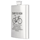 Geboren om te fietsen gedwongen om te werken flacon (Links)
