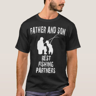 Geboren Om Te Gaan Vissen Baars Vis Visser Jongen T-shirt