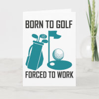 Geboren om te golfen