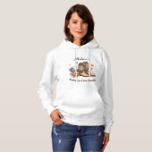 Geboren om te Line Dance Hoodie (Voorkant volledig)