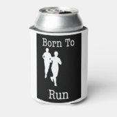 Geboren om te rennen blikjeskoeler (Blikje Achterkant)