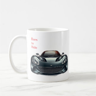 Geboren om te rijden koffiemok /Motorfiets cadeau