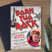 Geboren om te Rocken met Foto Kaart