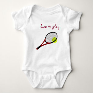 Geboren om te spelen, Tennis Ball en Racquet, Tren Romper