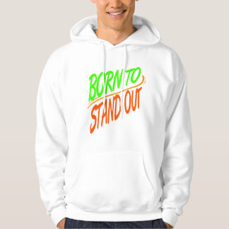 Geboren om uit te komen hoodie