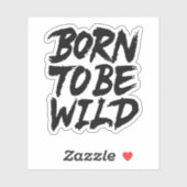 Geboren om vrij te zijn sticker (Vel)